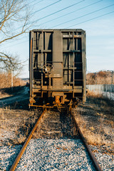Fototapeta na wymiar train freight on railway