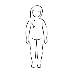 women body drawing