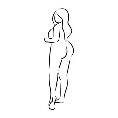 women body drawing