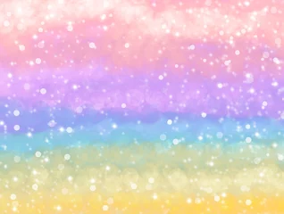 Fototapete Rund pastel blurry colorful abstract background of gradient color. Ombre style © Nalinee