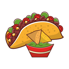 mexico culture and foods cartoons