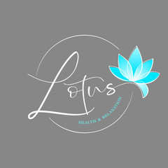lotus logotype template