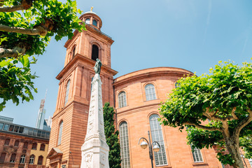 Naklejka premium Paulskirche St. Paul's church in Frankfurt, Germany