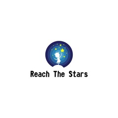 Reach The Stars Logo Inspirations Template. Kids