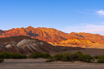 Sunset in Death Valley National Park