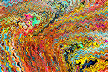 Abstract grunge art background texture with colorful paint splashes.