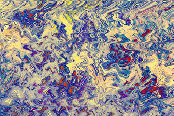 Abstract grunge art background texture with colorful paint splashes