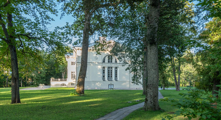 Fototapeta na wymiar Manor Saku Estonia Europe