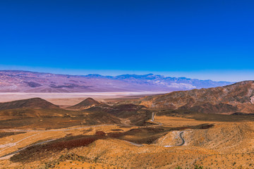 Fototapeta na wymiar Valley View, Death Valley National Park