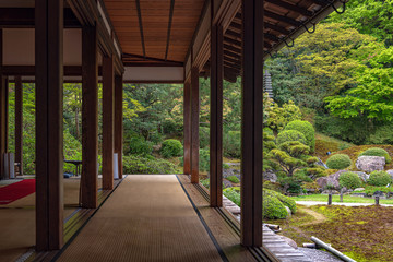京都 青蓮院 額縁庭園