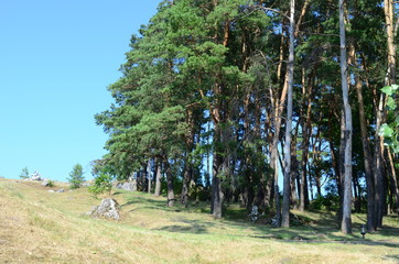 Holy Mountain and Monastery in Polupanovka with 14 statues insinuating the crucifixion of Christ