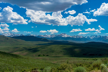 Fototapeta premium California Sierra Nevada Mountain Range
