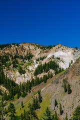 Fototapeta na wymiar Lassen Volcanic National Park Mountains