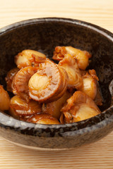 ベビーホタテの甘露煮