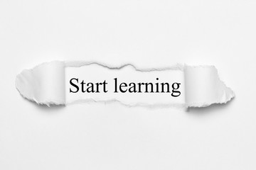 Start learning