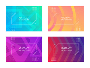 Abstract background modern complex style and geometry shape with halftone. vector illustration