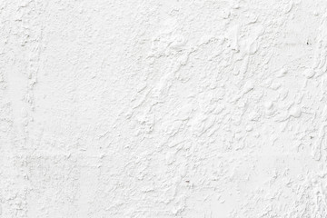 Abstract white grunge cement wall texture background