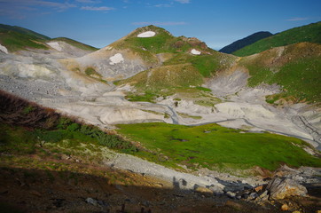 室堂の火山地帯