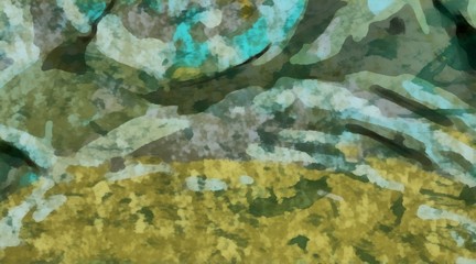 Abstract texture. Design background. Colorful art pattern. Digital painting graphic artwork. Template for print decoration.