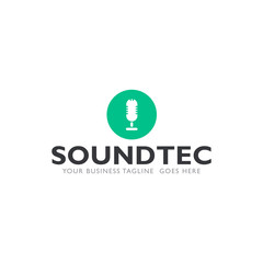 Fototapeta na wymiar Music Audio Logo