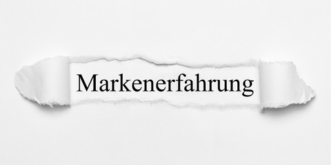 Markenerfahrung