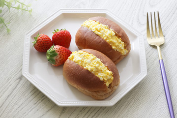 卵サンド 朝食プレート 