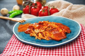 BBQ Pork Pulled appetizer for a cocktail party