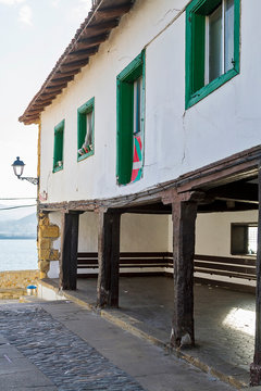 Getxo old port in the coast of Bizkaia, Spain