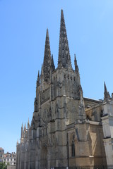 Fototapeta na wymiar Cathedral of Bordeaux 