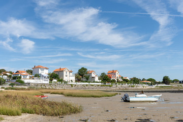 FOURAS (Charente Maritime, France), maisons au bord de la plage