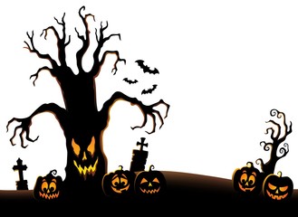 Spooky tree silhouette topic image 2
