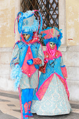 Fototapeta na wymiar Masken, Carneval, Carnevale, Karneval in Venedig, Venetien, Italien, Europa