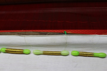 hand loom silk sarees weaving process threading material