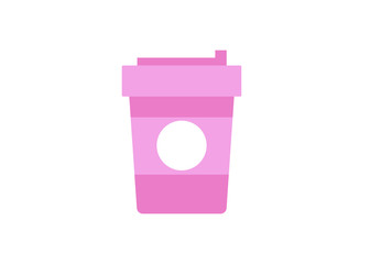 coffee cup flat design vector ilustration
