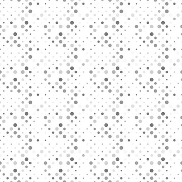 Geometrical abstract dot pattern background - gray vector design