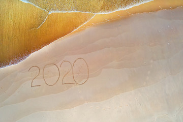 Top shot from Happy 2020 at the beach