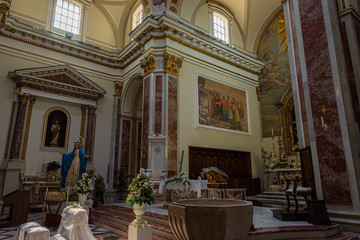 Isernia, Molise. The Cathedral of St. Peter the Apostle is the most important Catholic building of...
