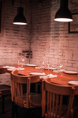 Décoration pour restaurant type industrielle