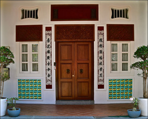 Restored chinese shop house