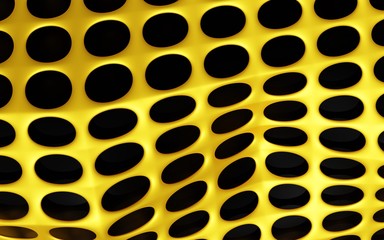 Gold 3d abstract background,3d rendering 