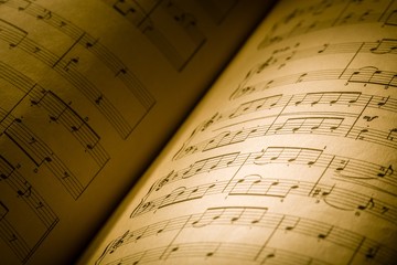 Sheet music.