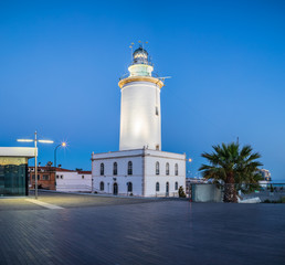 Malaga town on the Costa del Sol