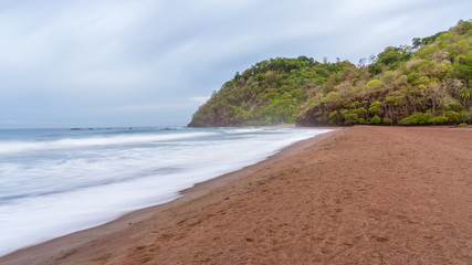 Jaco beach, in the Puntarenas province of Coata Rica
