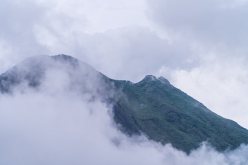 Arenal Volcano, which has an almost perfect cone shape, is one of the biggest tourist attraction in Alajuela, Costa Rica