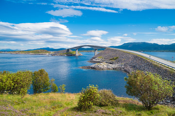 Fototapeta premium Atlantic road in Norway