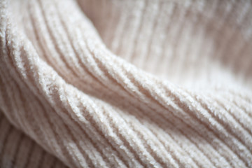 Fototapeta na wymiar Wool fabric texture close up background