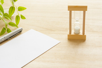 封筒　ボールペン