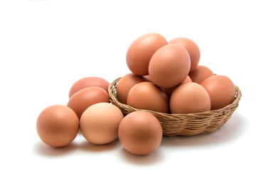 Eggs in basket