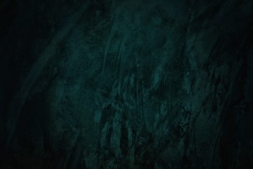Dark Grunge Concrete Wall Black Texture Background.