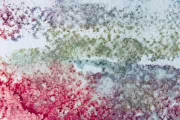 Obraz premium Blurred image of painted wall texture background. Abstract colorful background with a lot of copy space for text. Painted wall texture.